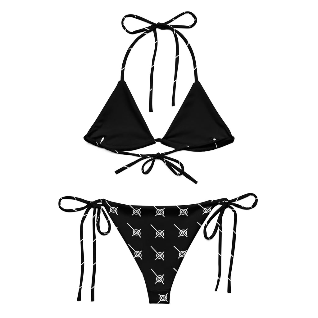 SPIRAL CROSS string bikini - bold statement swimwear (back)