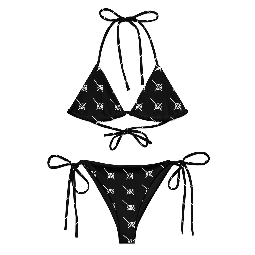 SPIRAL CROSS string bikini - bold statement swimwear