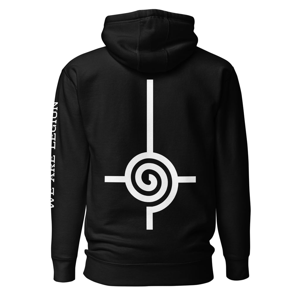 VINYL NUN logo hoodie - brand streetwear apparel (back)