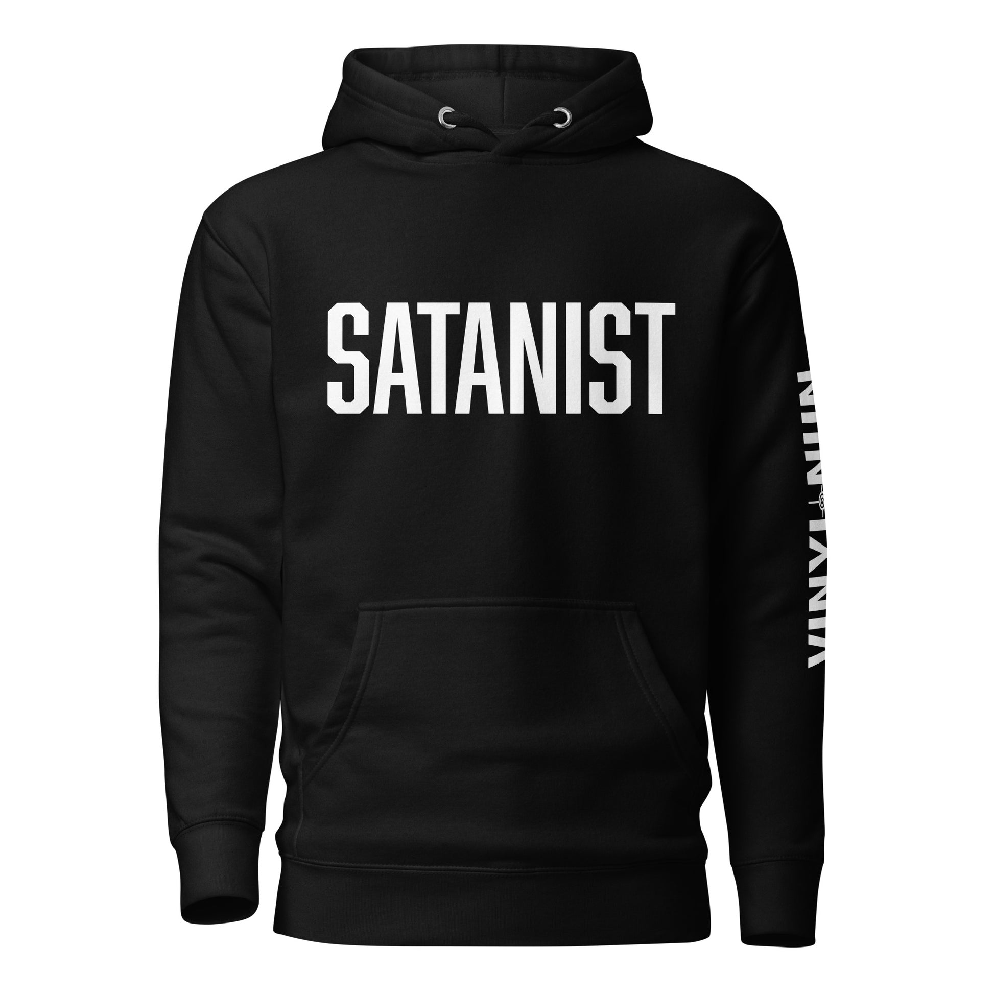 SATANIST statement hoodie - unapologetic apparel