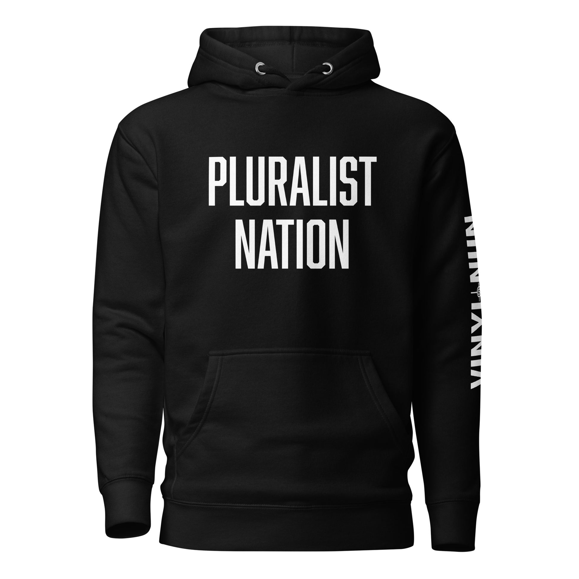 PLURALIST NATION statement hoodie - inclusive streetwear