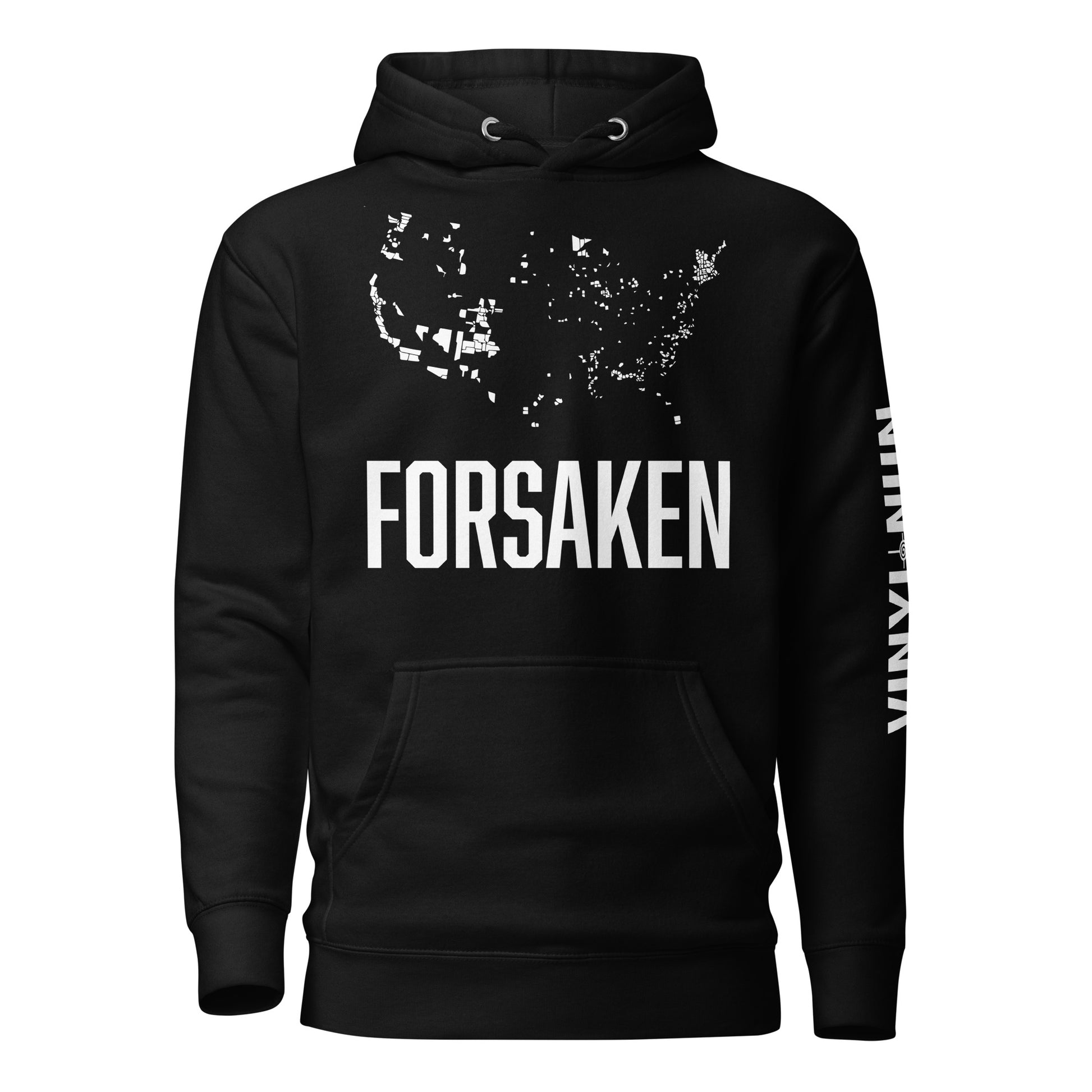 FORSAKEN graphic hoodie - edgy streetwear