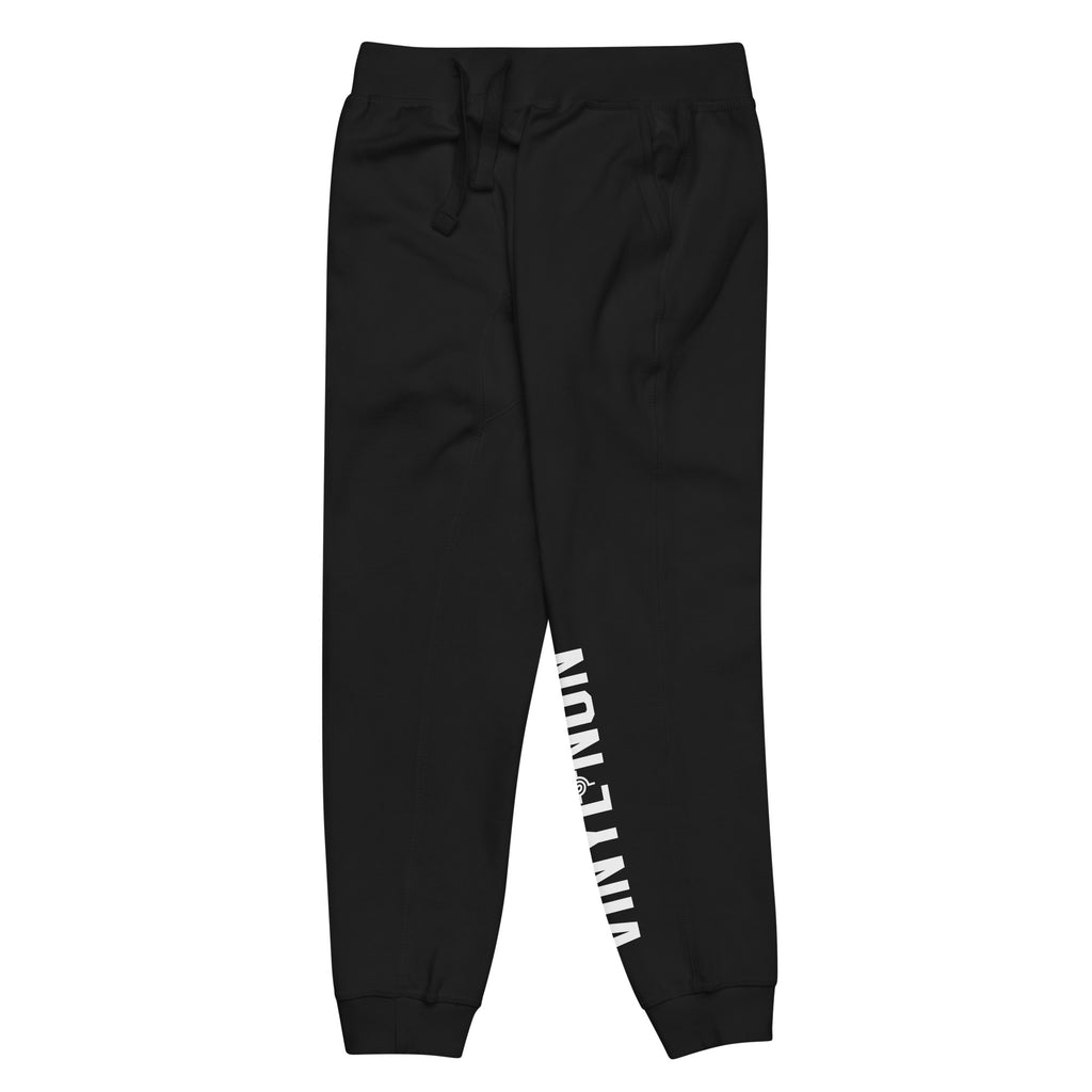 VINYL NUN classic logo sweatpants - premium streetwear (left)